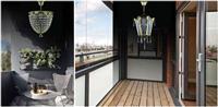 Hoàn thiện vẻ đẹp cho ngôi nhà với đèn ốp trần ban công đẹp 