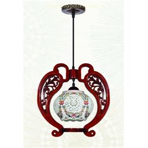 Đèn thả gỗ sứ 400x400 TK094/43/1 TK094/43/1