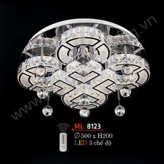 Đèn mâm áp trần LED 3 chế độ Ø500mm HP217-ML8123 HP217-ML8123