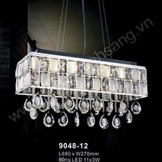 Đèn thả pha lê LED L680xW270mm RS216-109-9048/12 RS216-109-9048/12
