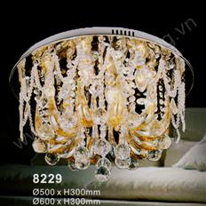 Đèn mâm áp trần LED trang trí Ø500-Ø600mm RS216-156-8229 RS216-156-8229