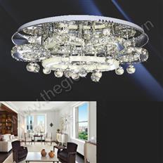 Đèn mâm áp trần LED hình Oval L650xW500mm DR217-C80120 DR217-C80120