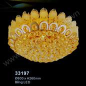 Đèn mâm áp trần pha lê LED Ø600mm RS216-149-33197/600 RS216-149-33197/600