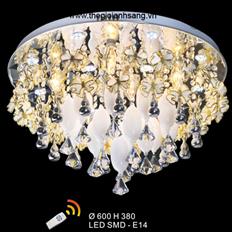 Đèn mâm áp trần LED Ø600mm DH217-ML3163 DH217-ML3163