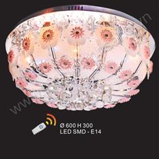 Đèn mâm áp trần LED Ø600 AN 3168 AN 3168