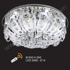 Đèn mâm áp trần LED Ø600 AN 3172 AN 3172