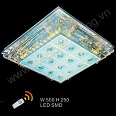 Đèn mâm áp trần LED vuông Ø500 AN 3198 AN 3198