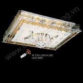 Đèn mâm áp trần LED chữ nhật 730x930 AN 3224  AN 3224