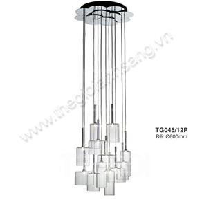 Đèn thả bàn ăn thủy tinh Ø600mm TL6-114-TG045-12P TL6-114-TG045-12P