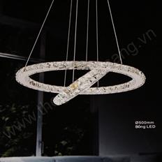 Đèn thả pha lê LED nghệ thuật Ø500 RS216-124-1041 RS216-124-1041