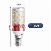 Bóng LED E14 12W AL-YQ14-12W AL-YQ14-12W