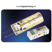 Bóng LED G4 - 12V - 1,5W ánh sáng vàng LED G4-12V-1,5W