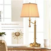 Đèn Bàn Đọc Sách Thân Đồng H730mm AL-HM0087A AL-HM0087A