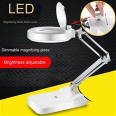 Đèn Bàn Kính Lúp Chiết Áp H480mm AL-F500C-5X AL-F500C-5X