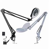 Đèn Bàn Kính Lúp 10X H700mm AL-PD43598-BK AL-PD43598-BK