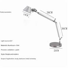 Đèn Bàn Làm Việc H850mm AL-T8080 AL-T8080