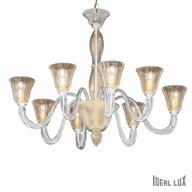 Đèn Chùm Thủy Tinh Ø320mm Ideal Lux Foscari SP8 Foscari SP8