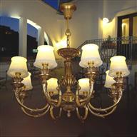 Đèn chùm đồng đá Tây Ban Nha Ø1000 VG2-8023/8 VG2-8023/8