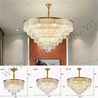 Đèn Chùm Pha Lê Ø500 Đến Ø1100mm AL-8111-50 AL-8111-50