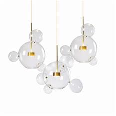 Đèn Chùm Thuỷ Tinh Kiểu Bắc Âu Ø700mm AL-PD4881-14 AL-PD4881-14