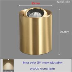 Đèn Downlight Nổi Chỉnh Góc Ø85mm AL-L6056C-7W AL-L6056C-7W