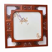 Đèn Ốp Trần Gỗ Vuông 550x550mm YN-1282-550 YN-1282-550