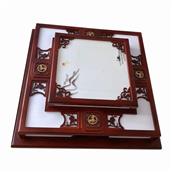 Đèn Ốp Trần Gỗ Vuông 550x550mm YN-1283-550 YN-1283-550