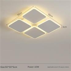 Đèn Ốp Trần Hiện Đại 500x500mm AL-QH4003 AL-QH4003