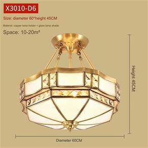 Đèn Ốp Trần Đồng Ø600mm AL-X3010-D6 AL-X3010-D6