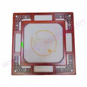 Đèn Ốp Trần Gỗ LED 3 Chế Độ 500x500mm AK-KG6342 AK-KG6342