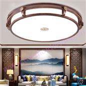 Đèn Ốp Trần Gỗ Tròn LED Ba Chế Độ Ø1000mm AL-MD3058C-100 AL-MD3058C-100