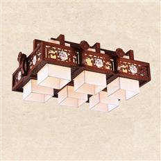 Đèn Ốp Trần Gỗ 880x625mm TH-1029-6 TH-1029-6
