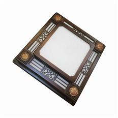 Đèn Ốp Trần Gỗ Vuông 550x550mm TH-B137-55 TH-B137-55