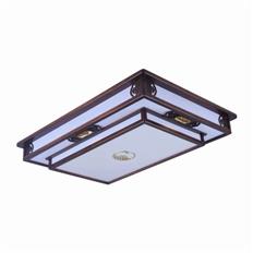 Đèn Ốp Trần Gỗ Chữ Nhật 1020x700mm YN-1796 YN-1796