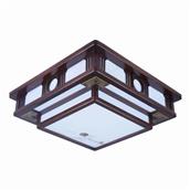Đèn Ốp Trần Gỗ 550x550mm YN-1801 YN-1801