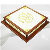 Đèn Ốp Trần Gỗ 550x550mm YN-6802-55 YN-6802-55