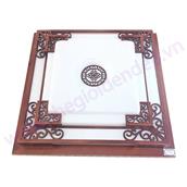 Đèn Ốp Trần Gỗ Vuông 550x500mm YN-9657 YN-9657
