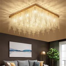 Đèn Ốp Trần Pha Lê 800x800mm AL-PD9727-80 AL-PD9727-80