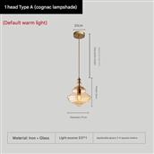 Đèn Thả Thủy Tinh Hiện Đại Ø270mm AL-MT8011A AL-MT8011A