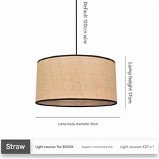 Đèn Thả Chao Vải Ø350mm AL-MD263-35 AL-MD263-35