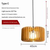 Đèn Thả Gỗ Trang Trí AL-DM7275C AL-DM7275C