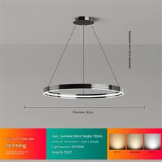 Đèn Thả LED Hiện Đại Ø600mm AL-DM3181B-60 AL-DM3181B-60