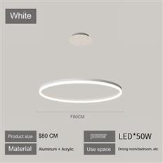 Đèn Thả LED Hiện Đại Ø800mm AL-MD2525A-80 AL-MD2525A-80