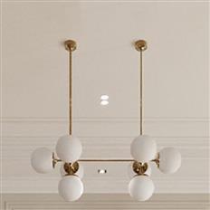 Đèn Thả Thuỷ Tinh L1200mm AL-PD343-8 AL-PD343-8