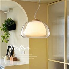 Đèn Thả Thủy Tinh Ø250mm AL-C8020S-25 AL-C8020S-25