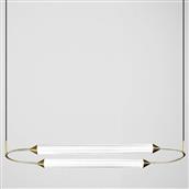 Đèn Thả Thuỷ Tinh Kiểu Bắc Âu L1000mm AL-KT6220-100 AL-KT6220-100