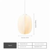 Đèn Thả Vải Trang Trí Ø330mm AL-SY0045A-33 AL-SY0045A-33