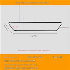 Đèn Thả Văn Phòng Chữ Nhật L1200mm AL-PD8294B-120 AL-PD8294B-120
