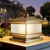 Đèn Trụ Đồng Sân Vườn 250 x 250mm AL-DM0233-25 AL-DM0233-25