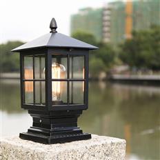 Đèn Trụ Sân Vườn 185x185mm AL-DM1455B AL-DM1455B